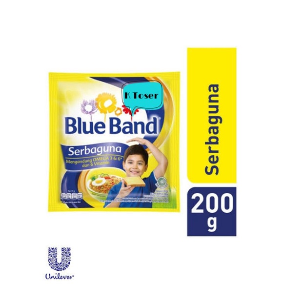 

MARGARIN MENTEGA BLUE BAND SERBAGUNA 200gr