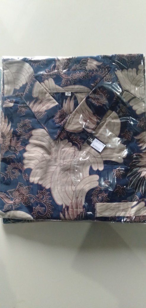 Kemeja Batik Pria Lengan Panjang Slim Fit Batik Pria Lengan Panjang Modern