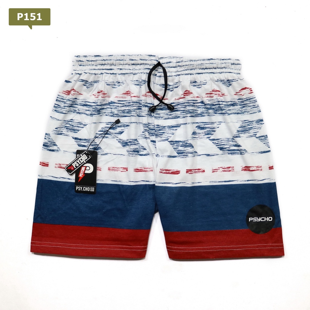 BEST SELLER - BOXER PRIA WANITA CELANA PENDEK GROSIR KOLOR PANTAI-DBM-X06