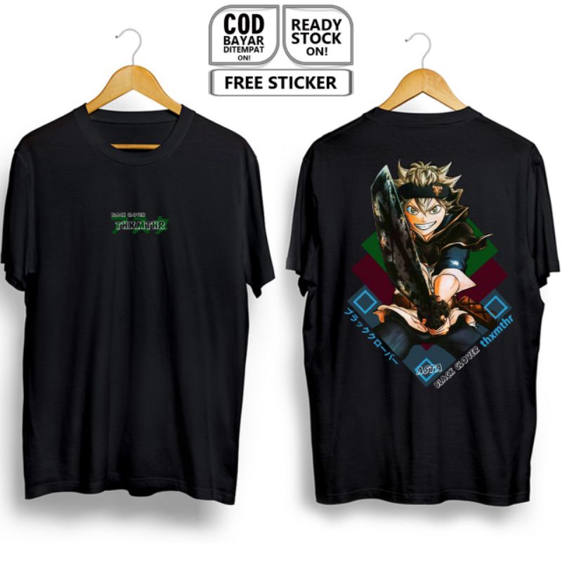 KAOS ANIME BLACK CLOVER ASTA YAMI SUKEHIRO NOELLE SILVA YUNO JULIUS THE BOYS MAGIC DEVIL CLOVER KING