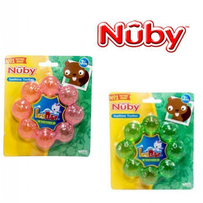 Nuby Icy Bite Ring Teether