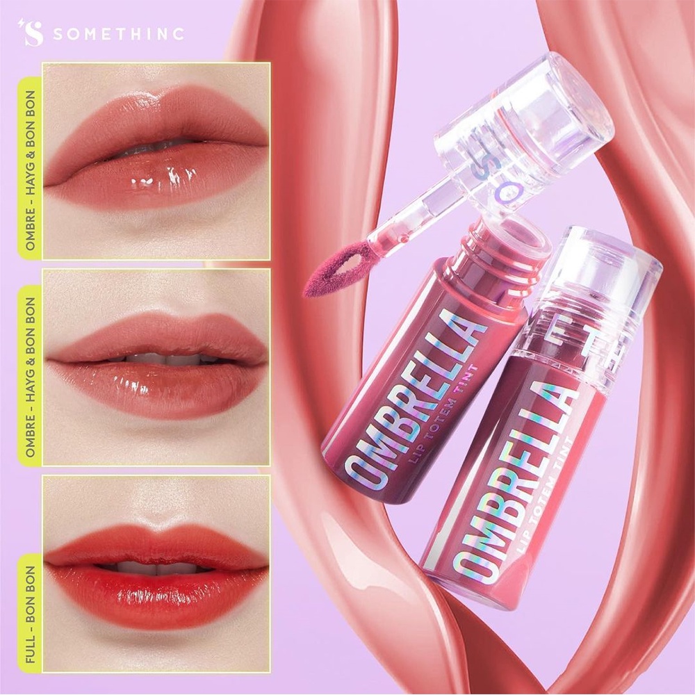 ❤ BELIA ❤ SOMETHINC OMBRELLA Lip Totem Tint | Lip Tint Bibir | Make Up Bibir | BPOM