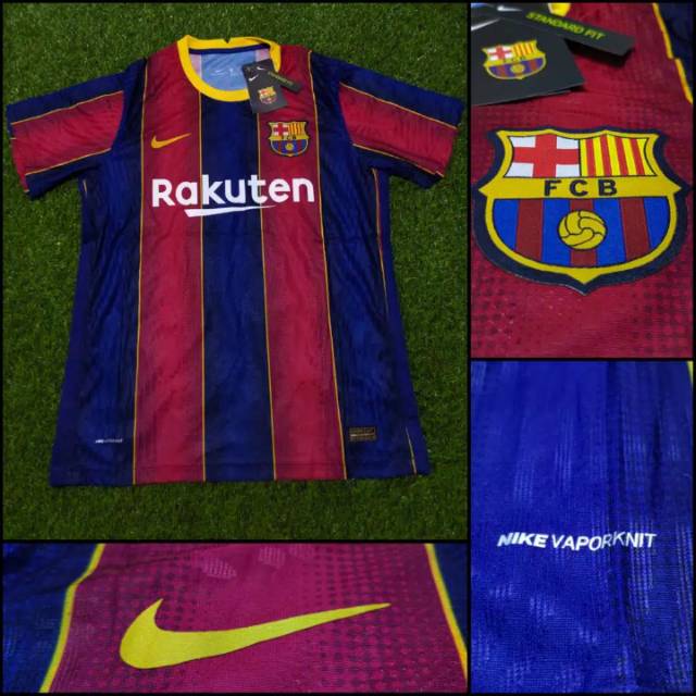 JERSEY BARCA HOME VAMPORKNIT PLAYER ISSUE OFFICIAL 2020/2021