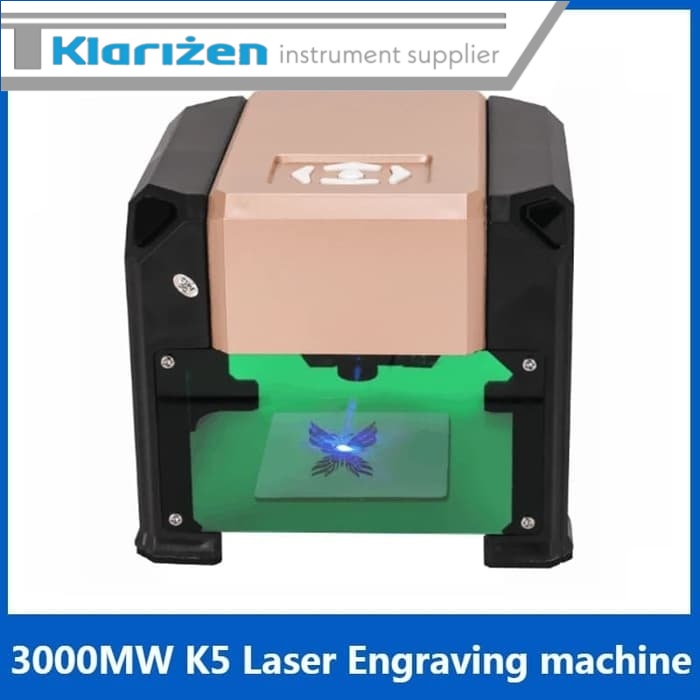 Jual 3000mw Automatic K5 High Speed Laser Engraving Machine USB DIY