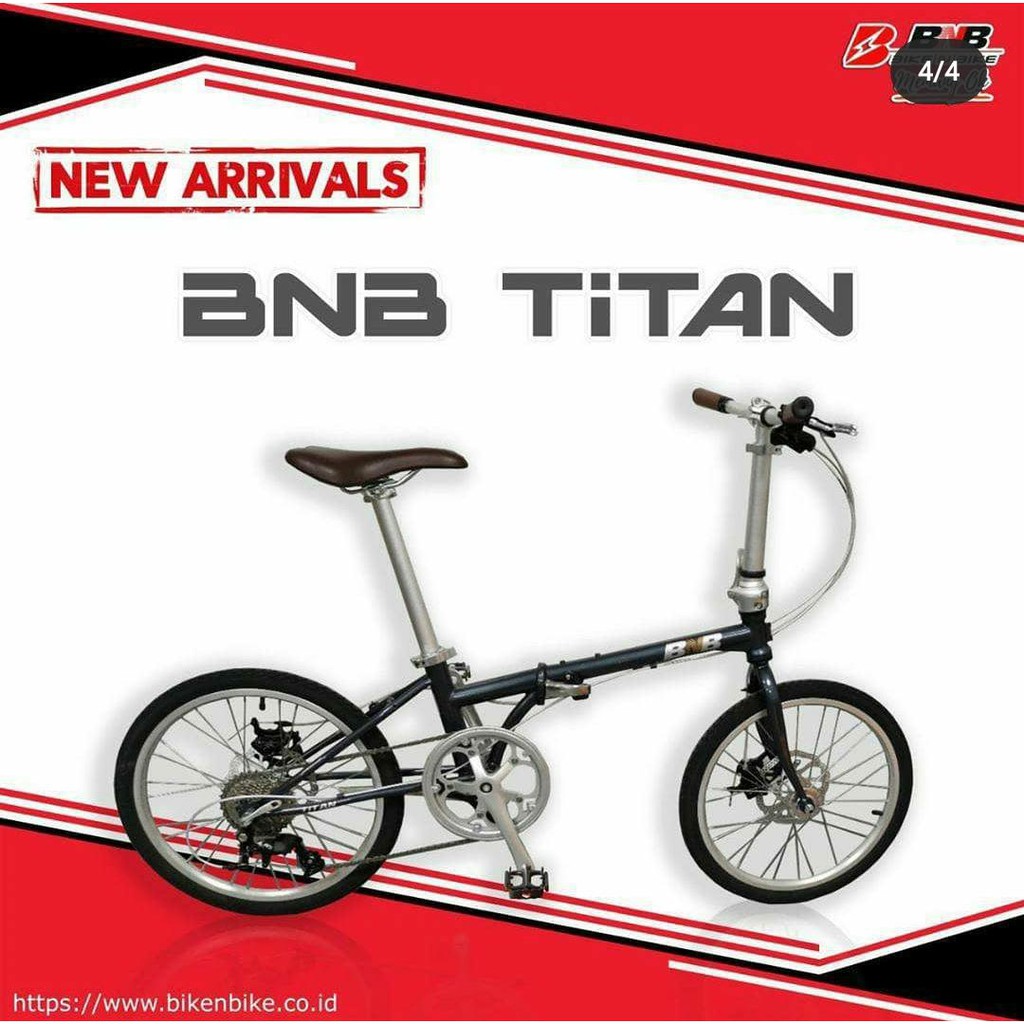 Sepeda Lipat 20 Bnb Titan