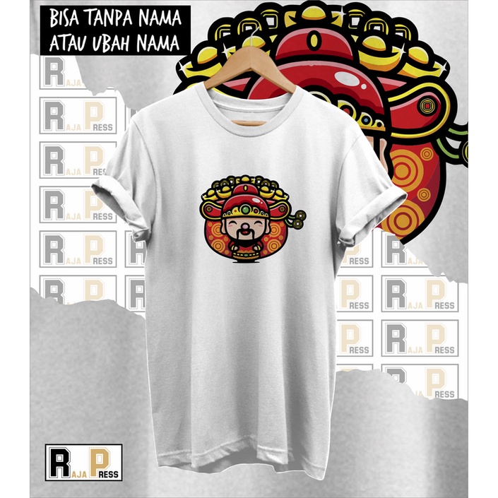 KAOS IMLEK BAJU IMLEK HARTA ORANG BULET EMAS SINCIA KATUN COMBED 30S