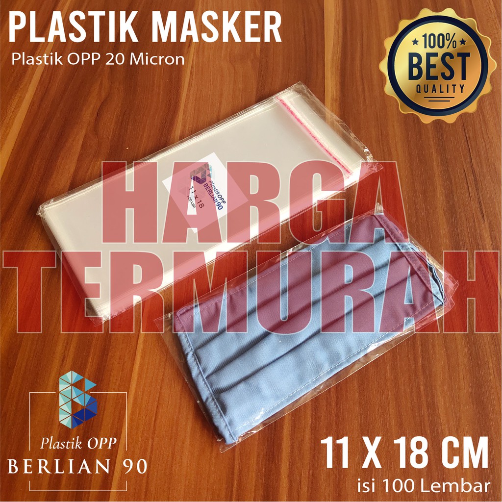 

11 x 18 cm PLASTIK OPP SEAL TEBAL 30 Micron (0,5) PLASTIK KEMASAN / PLASTIK UNDANGAN