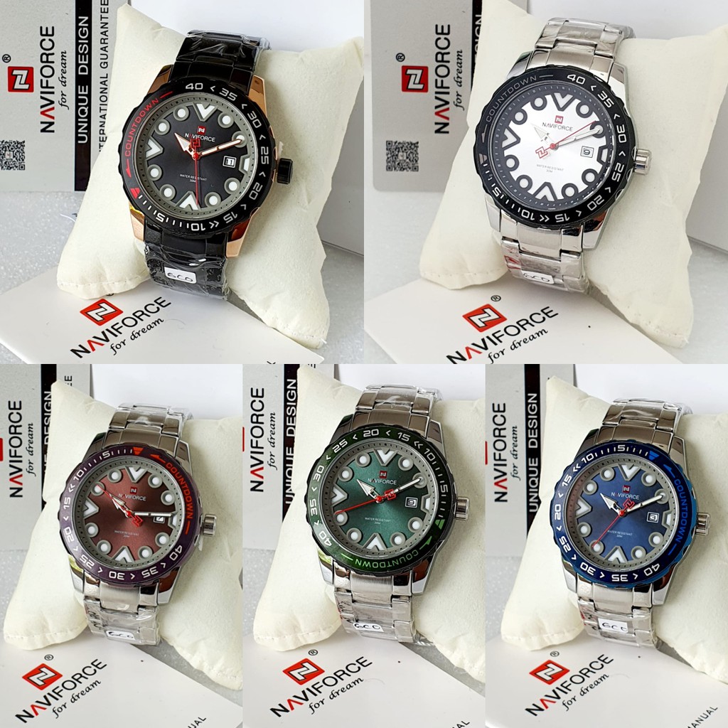 Jam Tangan Pria NaviForce NF9178 Original | Jam Tangan Murah | Garansi Resmi.