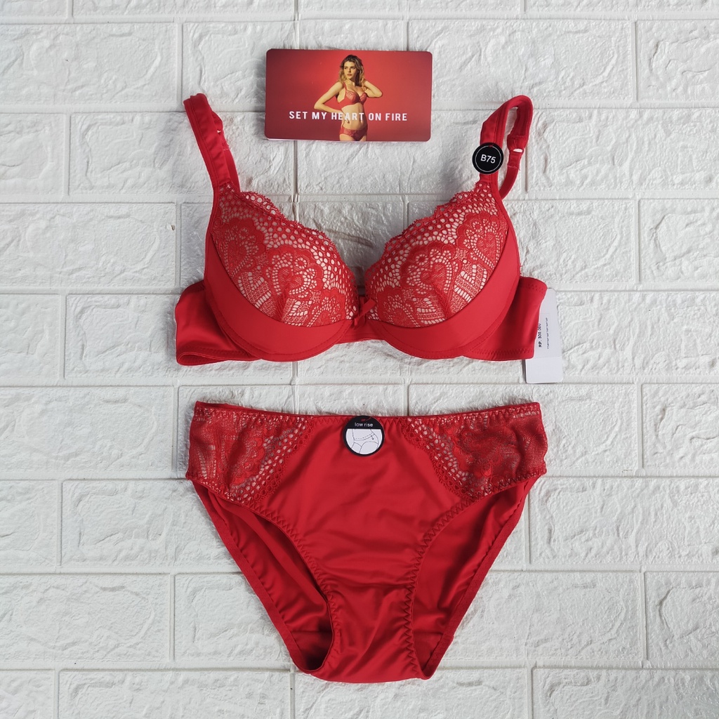 Bra Set Pierre Cardin (Bra dan Panty) 3507 size 34B