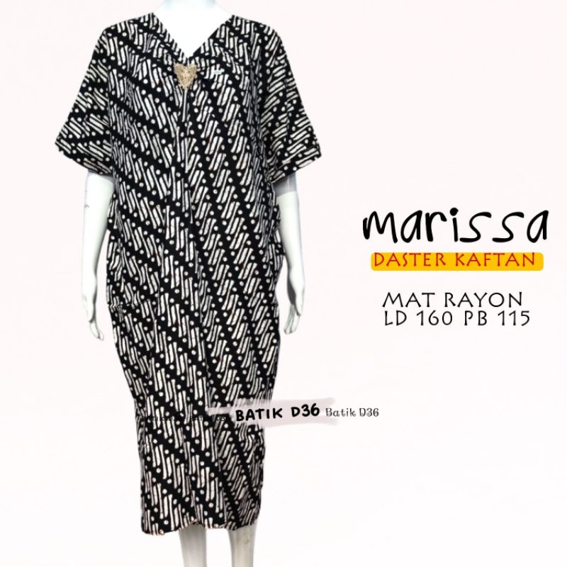 daster kaftan kelelawar Marissa