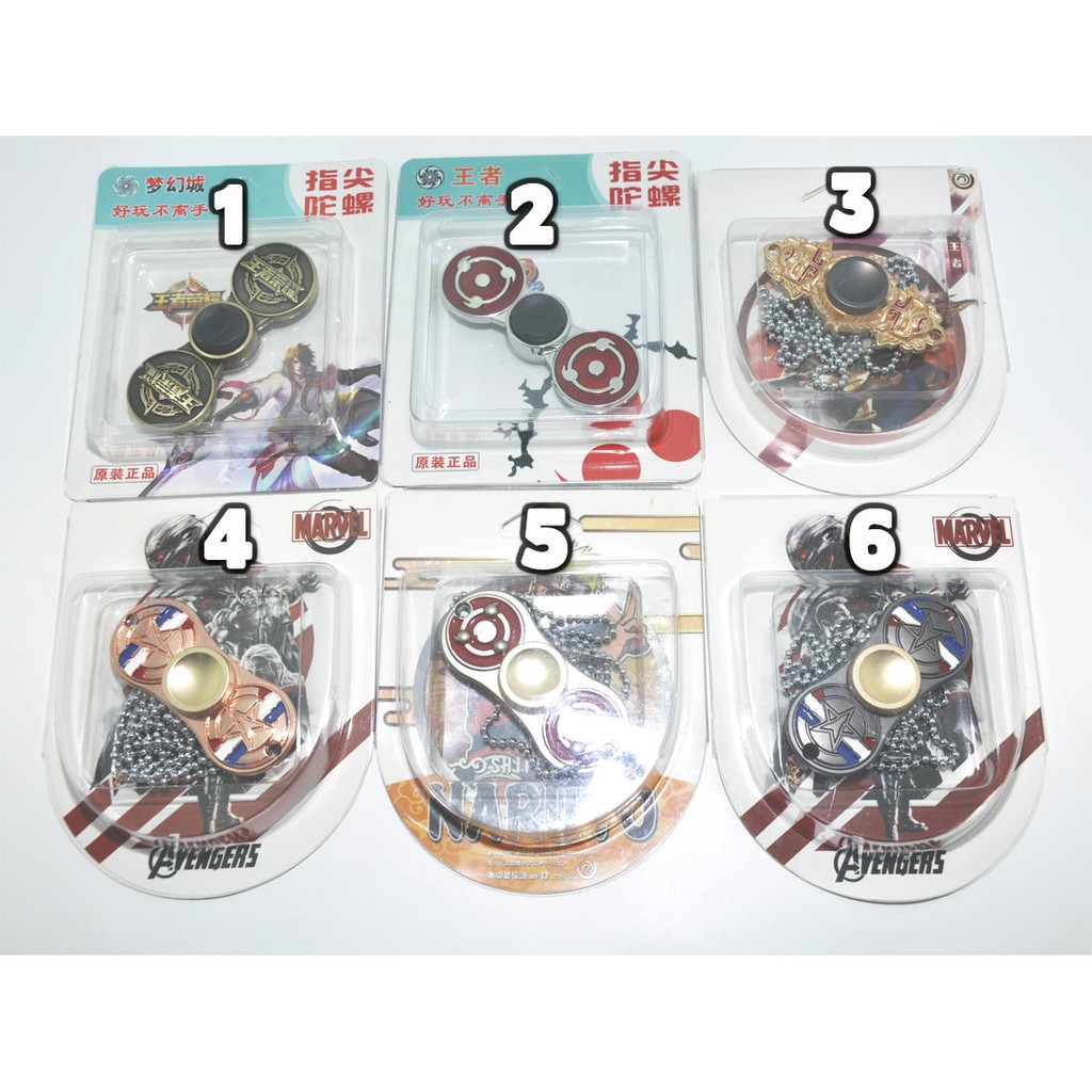 VOM Premium Fidged Spinner Karakter Naruto Avengers - 0170