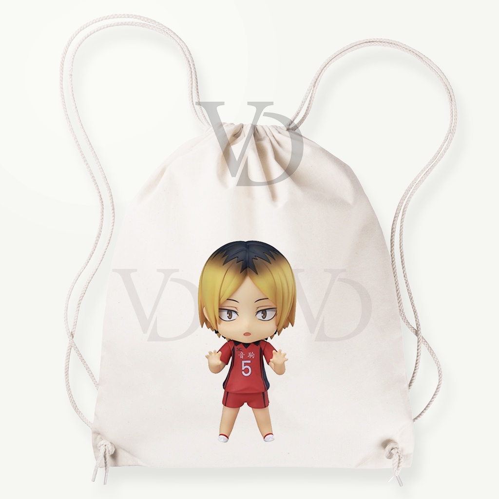 tote bag kanvas / tote bag haikyuu / tote bag anime japan / tote bag anime jepang / kageyama sugawara kuroo bokuto