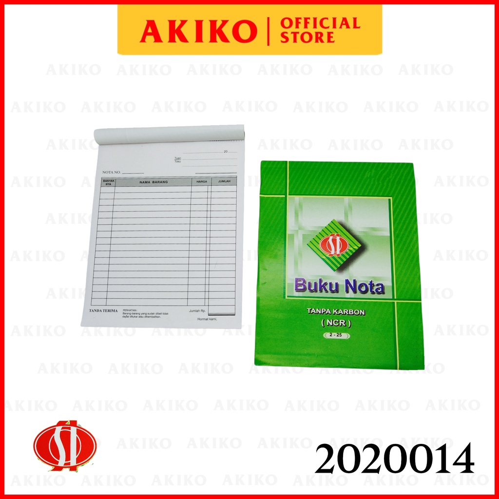 

Nota NCR 2x25 Besar