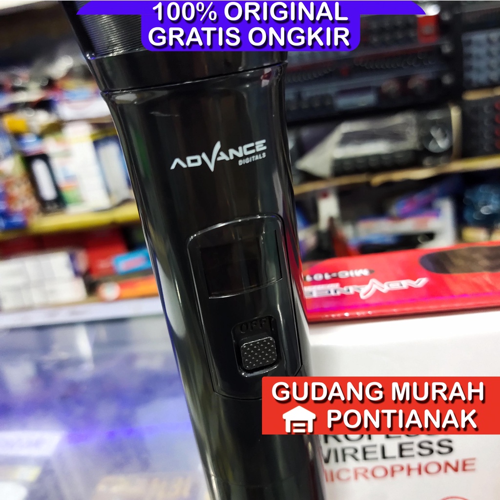 Mic Advance Wireless USB 101 tanpa kabel