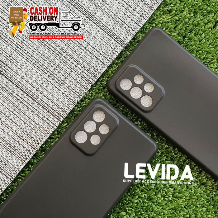 PROMO CASE SAMSUNG A72 SOFT CASE MACARON LIST JELLY CASE SAMSUNG A72