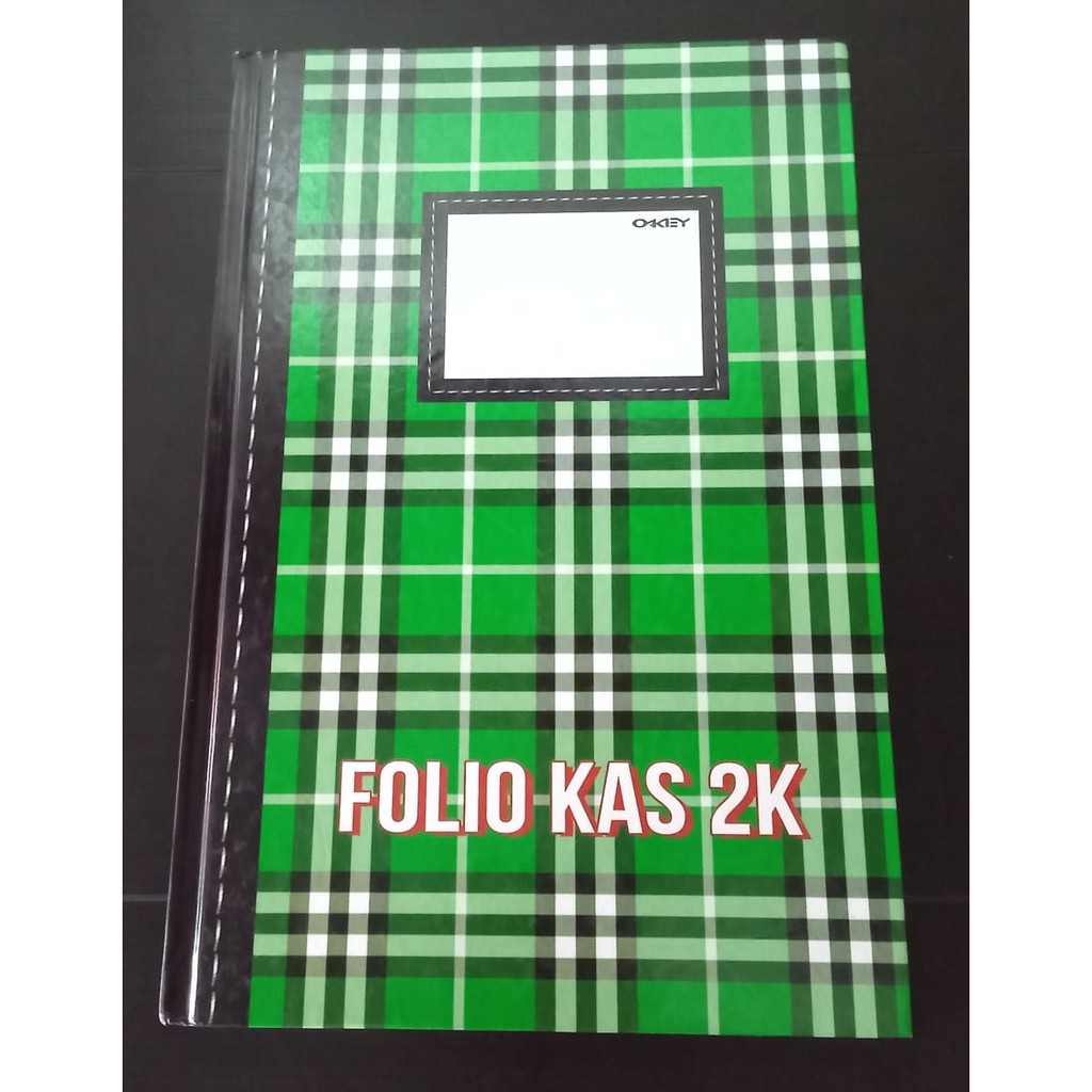 

Buku Folio Kas 2K 100 Okey / Folio Kas 2k cover hardcover / Buku Folio kas 2k okey 100 lembar