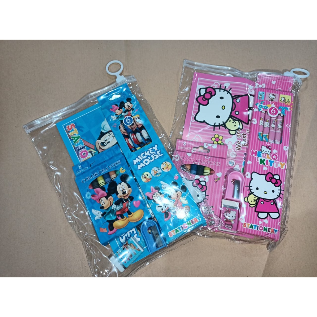 

(PCS) STATIONERY SET 8008 / ALAT TULIS LENGKAP