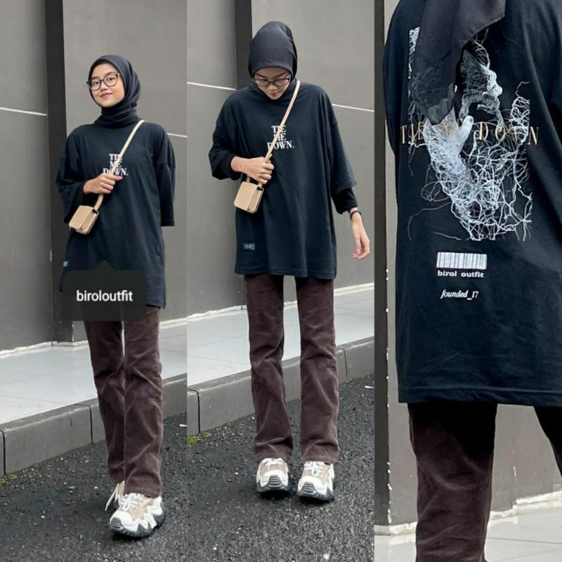 ALICE OVERSIZED SHIRT/KAOS OVERSIZE KATUN (UNISEX)