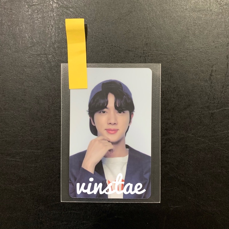 lucky draw ld permission to dance ptd los angeles la jin kim seokjin bts bangtan pc photocard