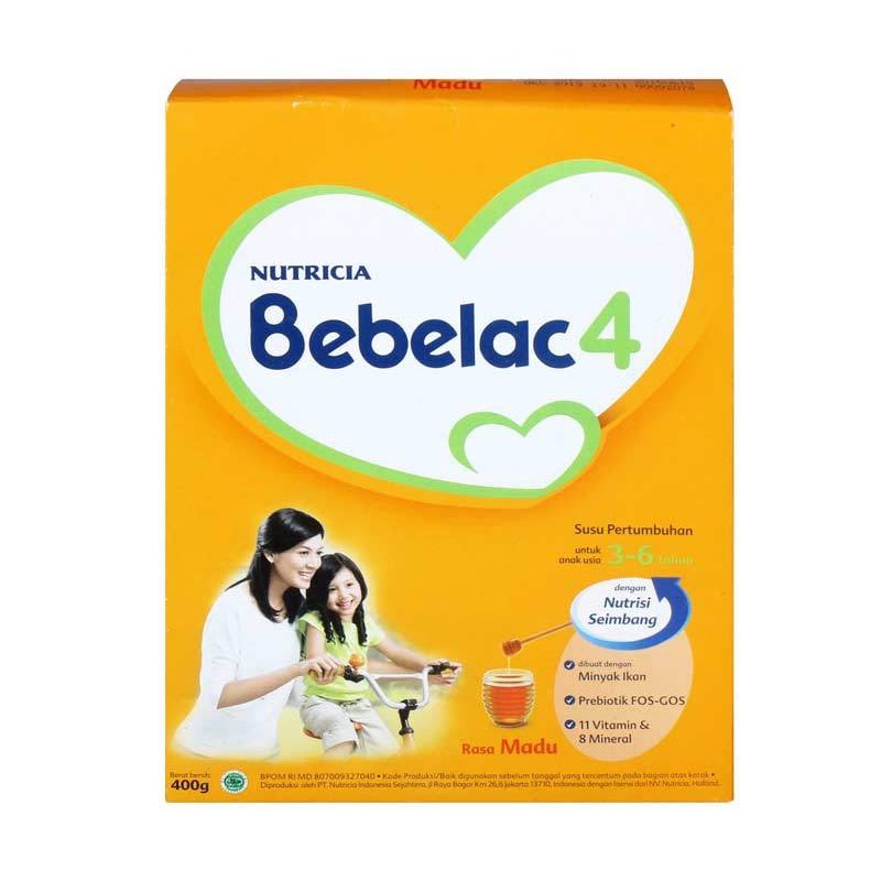 Bebelac 4 Madu Susu Formula 400 gram