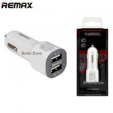 adaptor mobil remax new 2 usb good