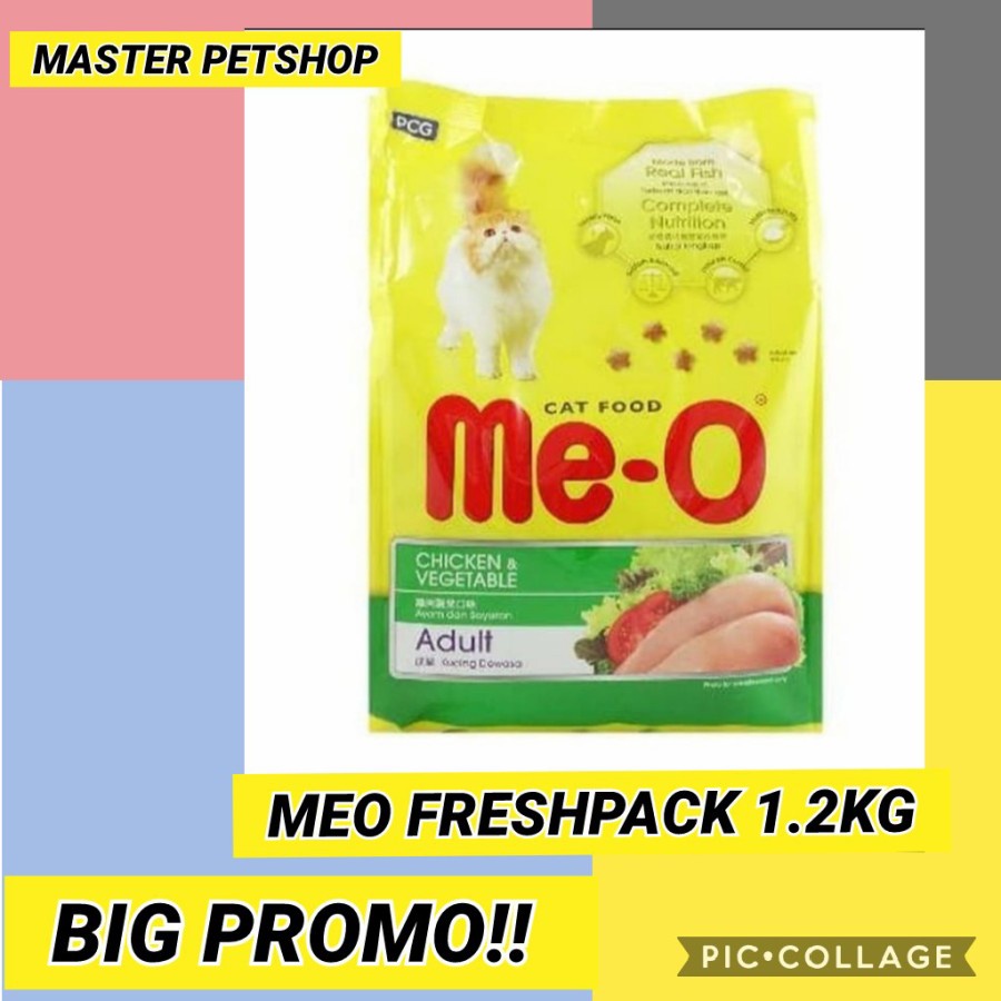 Makanan kucing meo 1.2kg
