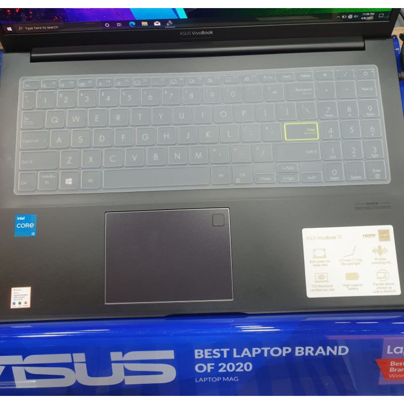 Keyboard Protector Asus vivobook 15&quot; K513 E510 OLED