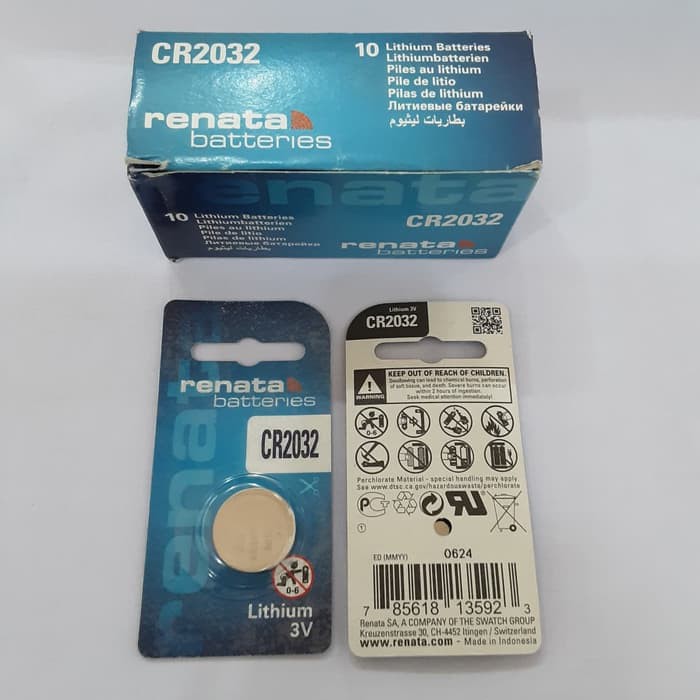 baterai renata cr 2032 3v original cr2032
