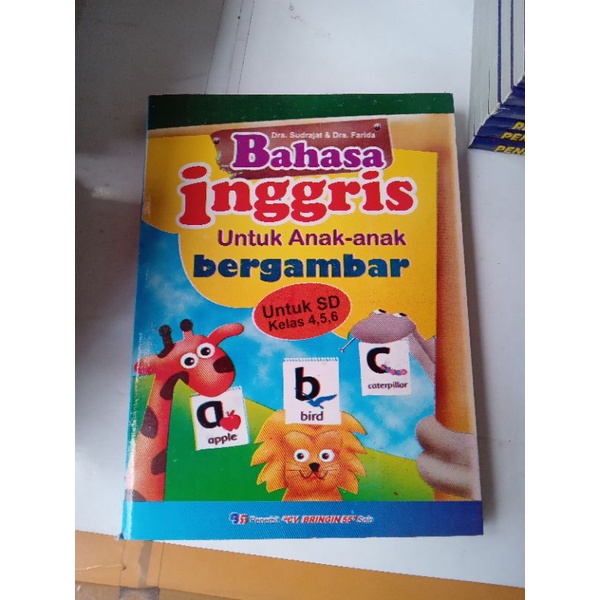 Jual Kamus Bahasa Inggris Untuk Anak Anak Bergambar Uk Medum A B C BR ...