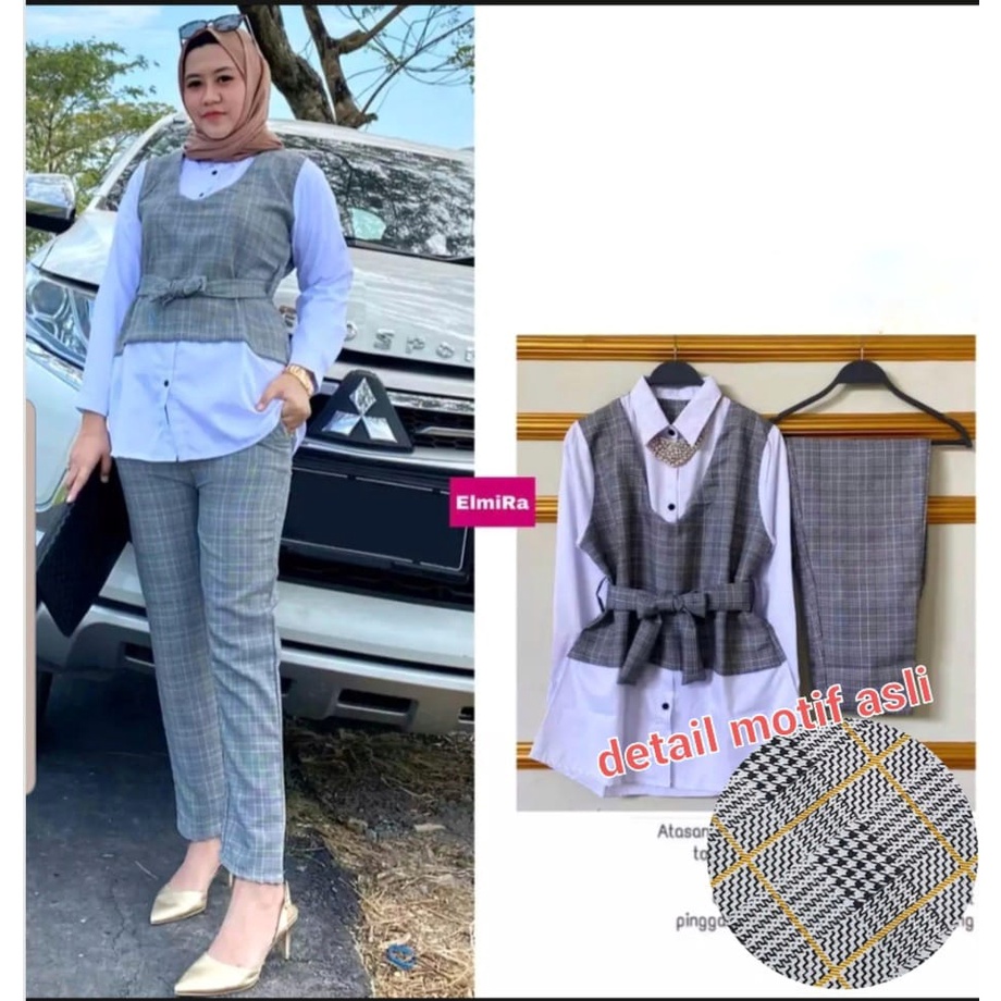 Setelan Wanita Setelan Kantor Setelan Muslimah Baju kantor Baju kerja SETELAN WANITA ARA