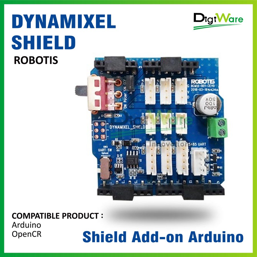 DYNAMIXEL Shield add-on Arduino