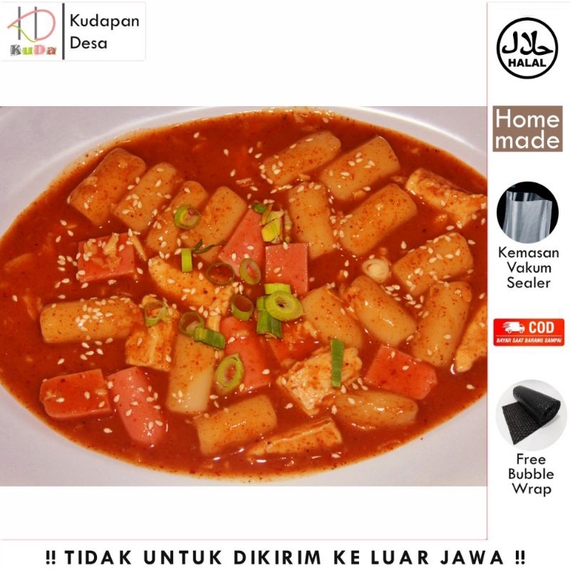 

(Kudapan Desa) TTEOKBOKKI / TOPPPOKI / TOPOKKI / TTEOKBOKKI HALAL / TTEOKBOKKI INSTAN / TTEOKBOKKI FROZEN FOOD / KOREAN FOOD / TTEOKBOKKI HOMEMADE / TTEOBOKKI / TOPOKI / TEOBOKKI
