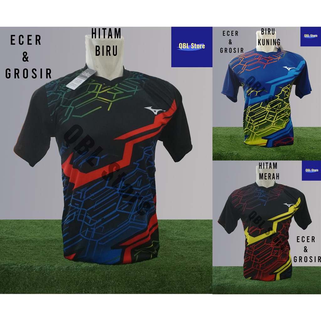  Jersey olahraga  Kaos Atasan Baju Badminton Bulutangkis 