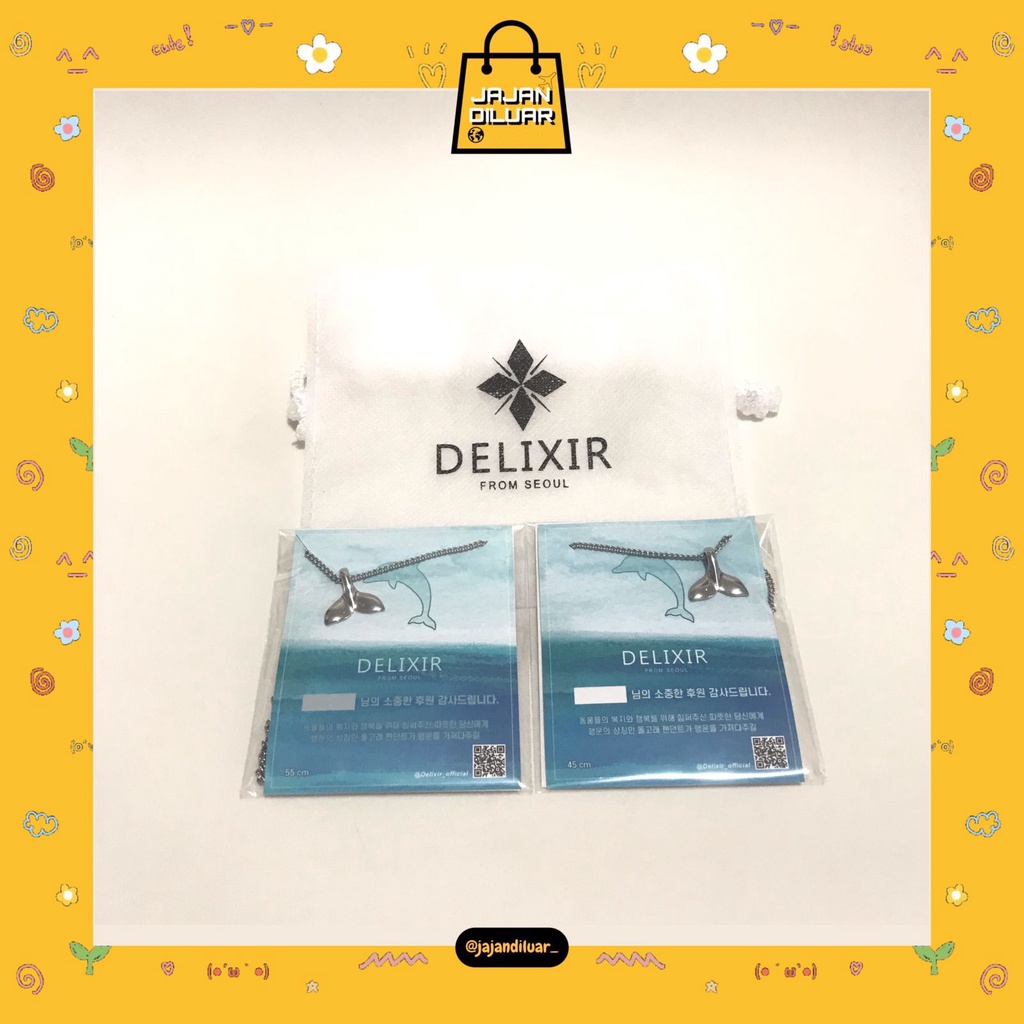 DELIXIR  Whale Tail Necklace