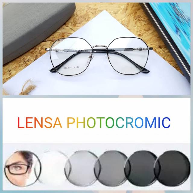 Paket frame+lensa.. Frame kacamata 1920