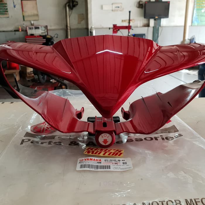 BATOK DEPAN JUPITER Z BURHAN (2P2) MERAH MAROON ASLI YAMAHA