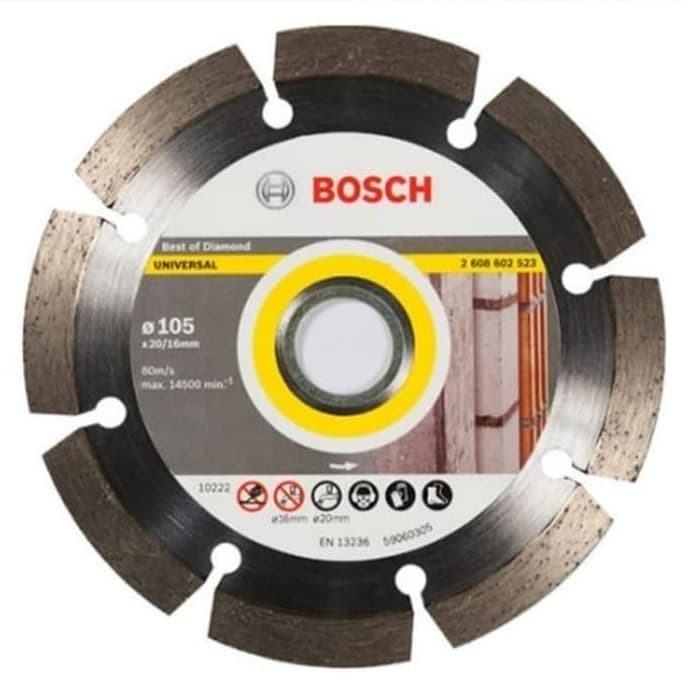 Diamond Wheel kering 4 In BOSCH Pisau Potong Keramik 4 Inci kering