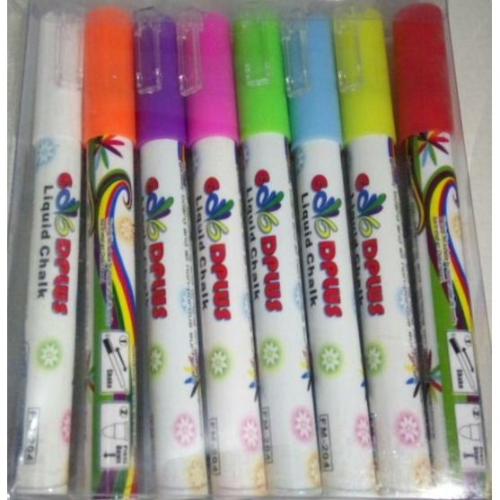 

Paket hemat Liquid color chalk pen tip 3mm brand GOODPLUS