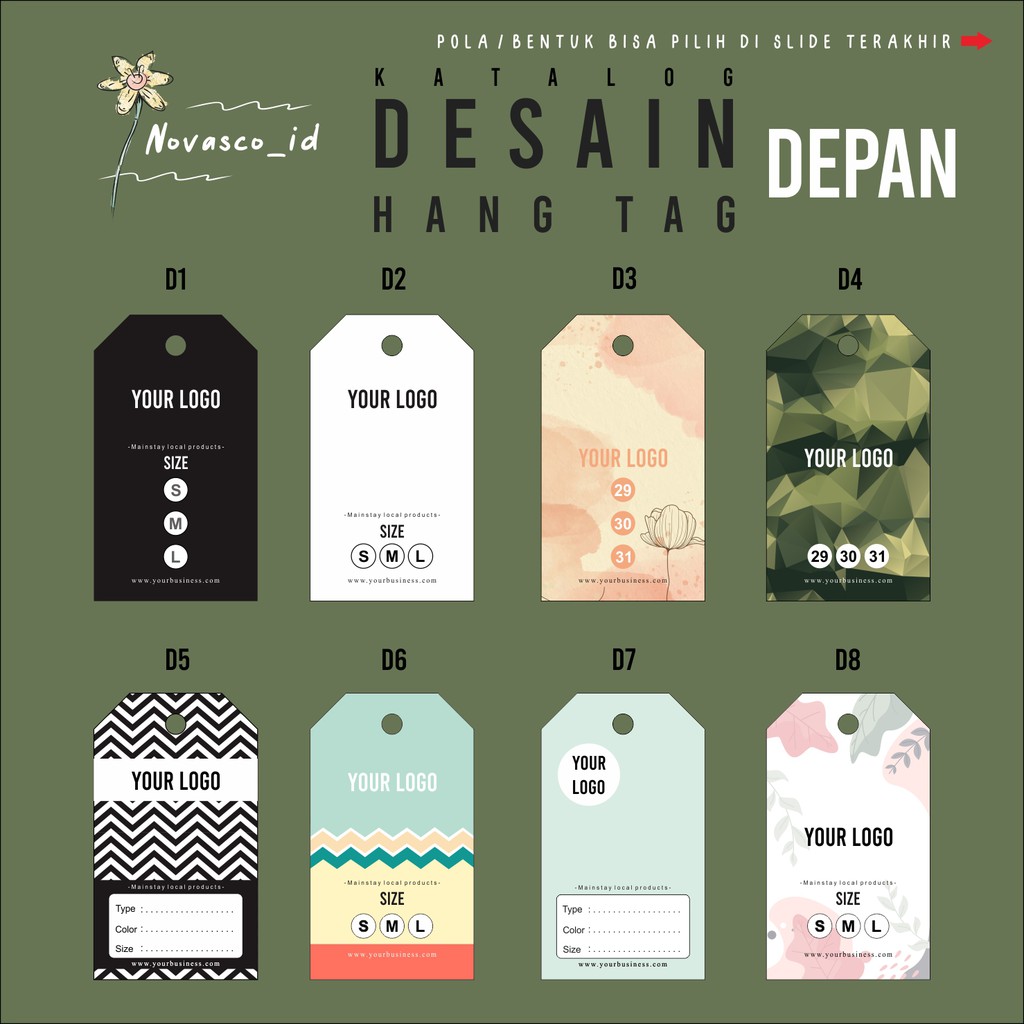 HANG TAG BAJU  LABEL BAJU  Shopee Indonesia