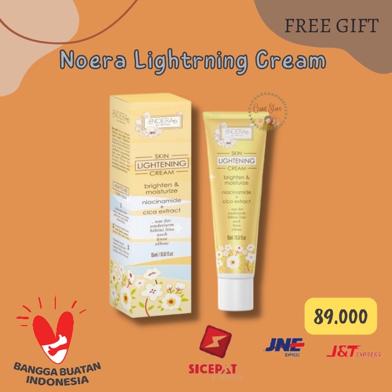 Jual [READY] NOERA SKIN LIGHTENING CREAM ARMPIT CREAM PEMUTIH LIPATAN