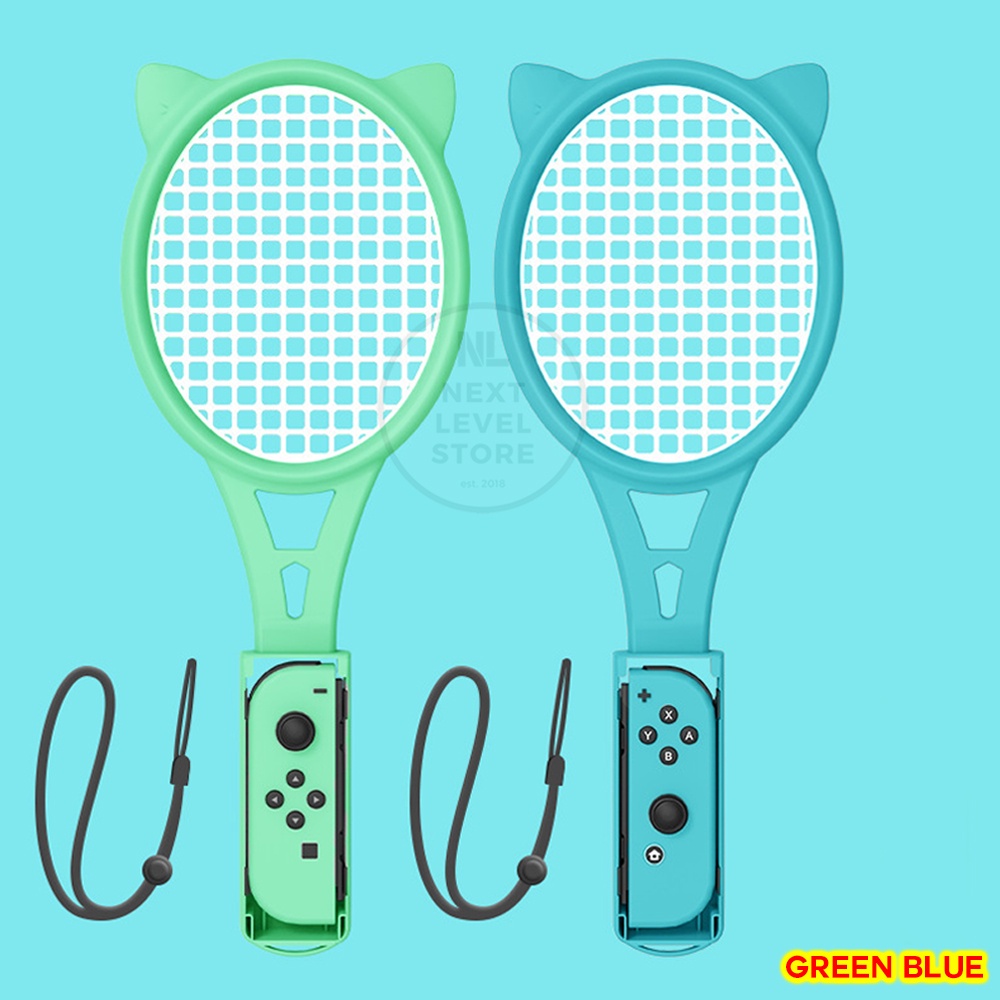 AKITOMO Tennis Racket Grip JoyCon Joy-Con Nintendo Switch OLED V1 V2 - Original