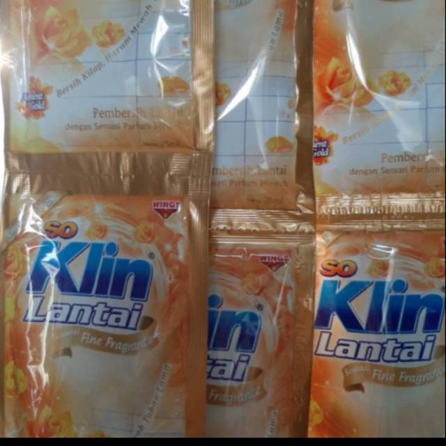 SOKLIN LANTAI SACHET ECERAN