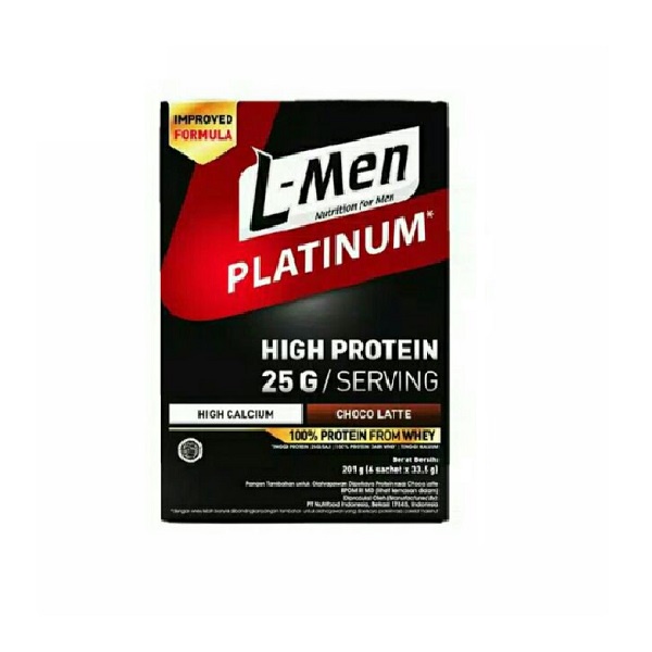 

L-MEN PLATINUM HIGH PROTEIN 6 X 33.5 GR