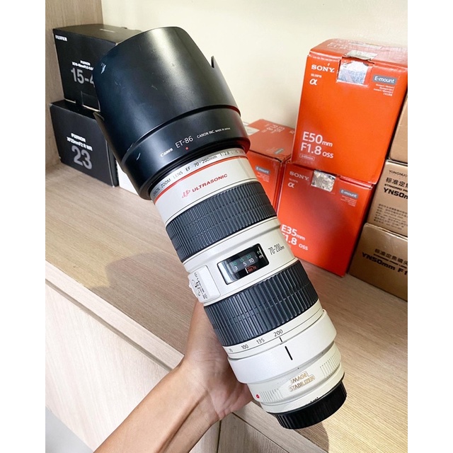 LENSA CANON 70-200mm F2.8 IS TERMURAH - LENSA TELLE 70-200mm  - LENSA CANON MURAH - LENSA 70-200mm f