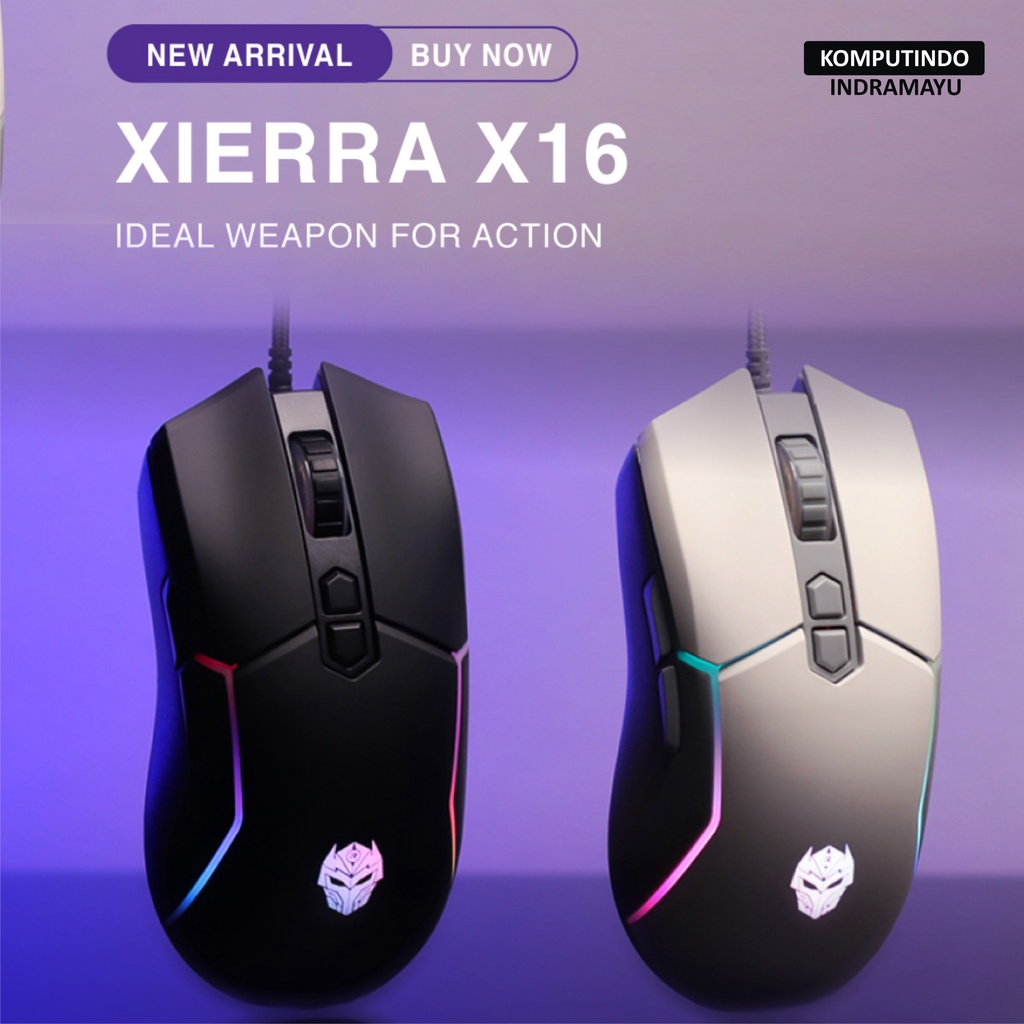 Rexus Mouse Gaming Xierra X16