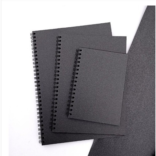 

NOTEBOOK BLACK PAPER/SKETCKBOOK BLACK PAPER/A6/A5/B5