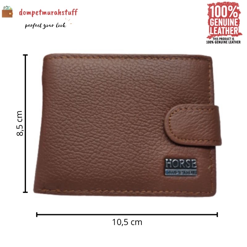 COD DOMPET IMPERIAL HORSE BAHAN KULIT ASLI. Dompet Imperial Horse Ukuran Mini Kancing.