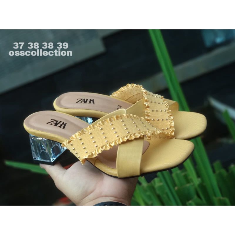 Sandal Hak Kaca Zara by Oss Collection