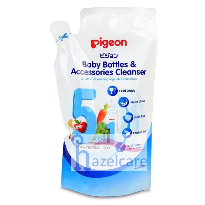 *ON SALE* Pigeon Baby Bottles &amp; Accessories Liquid Cleanser 450 ml 450ml Refill