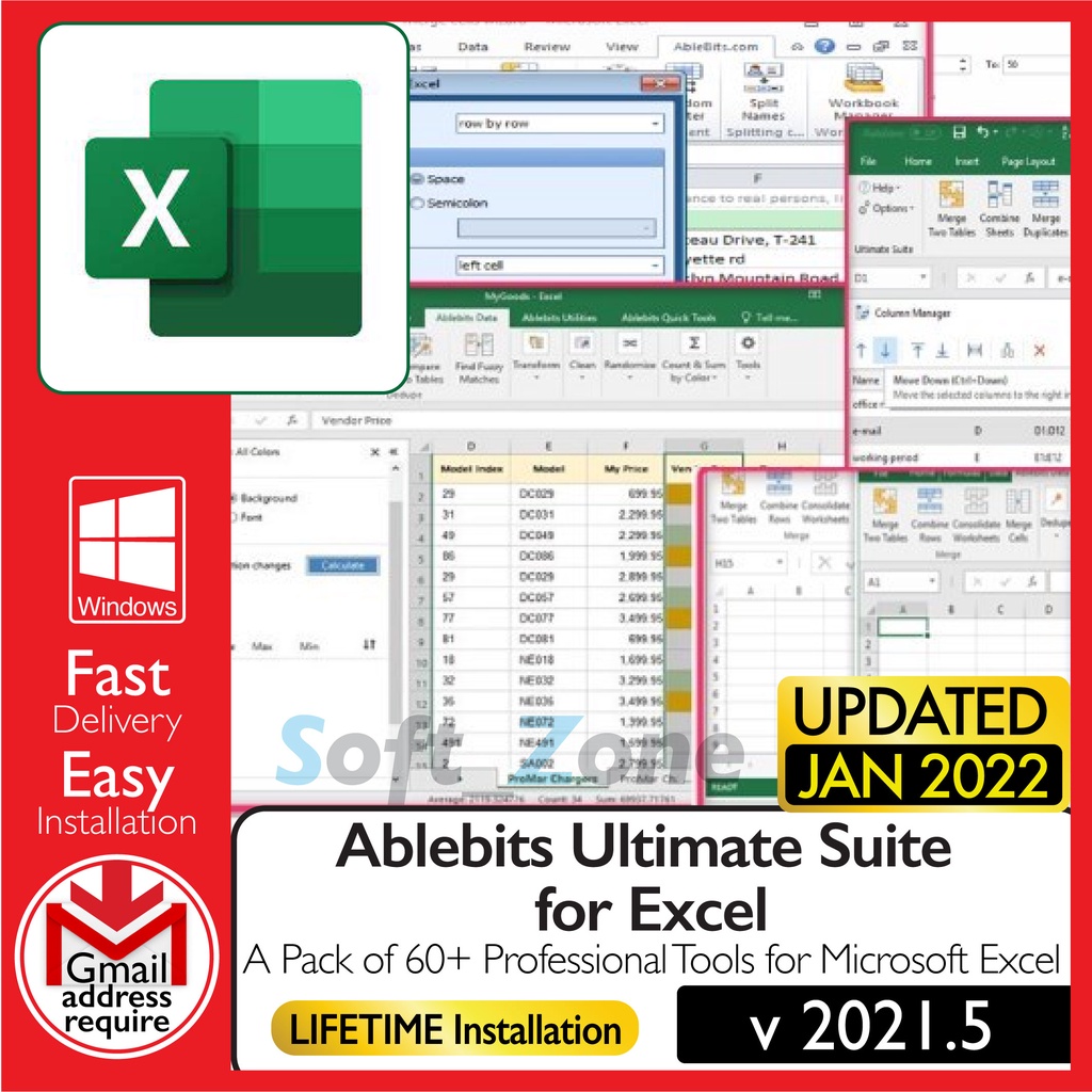 

Ablbts Ultmt St fr Excl 2021.5 - Pck f 60+ Prfssnl Tls fr MS Excl [WINDOWS x64] - Dgtl Dwnld